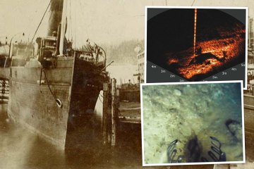 Inside hunt for £4million ‘treasure trove’ hidden on ‘gold rush’ shipwreck