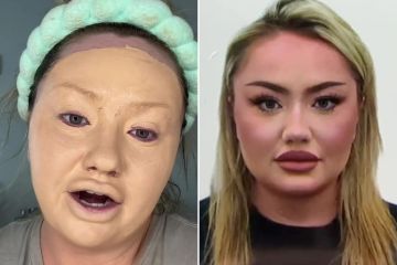 I caked my face in makeup for my passport - people say customs won't let me in