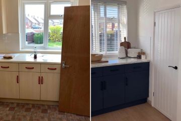 I transformed my council house kitchen with cheap buys from Wilko & B&M…it's so posh