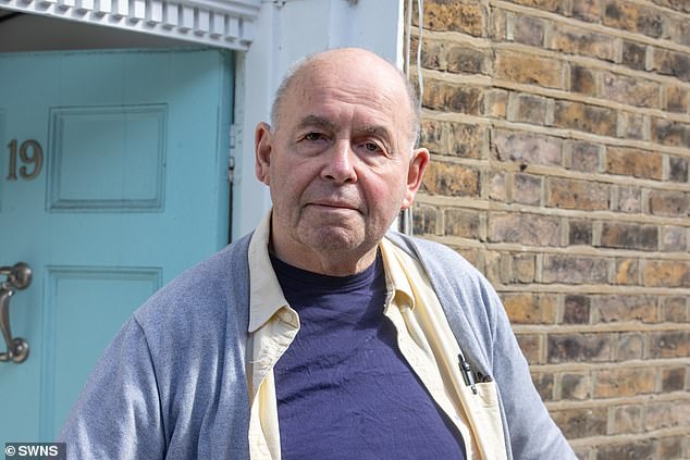 Doctor Trevor Turner (pictured), 74, who lives on Charlton Place, says he feels 'f***ed off' by the council's 'woke vanity project'