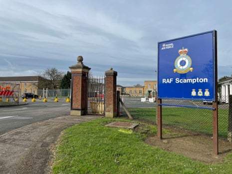 RAF Scampton in Lincolnshire.