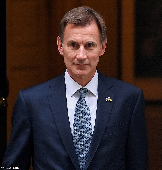 Chancellor Jeremy Hunt said the UK will not try to compete with the EU or US President Joe Biden¿s $369billion (£298billion) green package