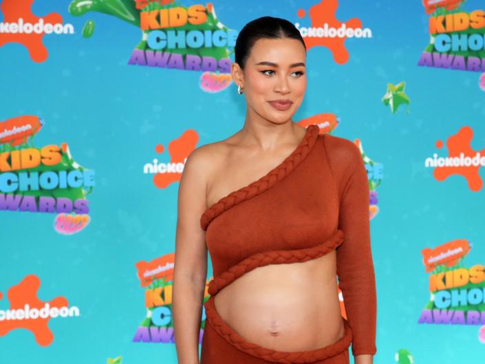 Montana Brown attends Nickelodeon's 2023 Kids' Choice Awards at Microsoft Theater on March 04, 2023 in Los Angeles, California.