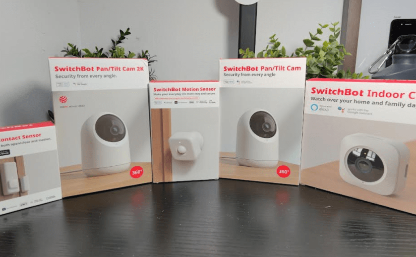 Switchbot indoor home security package - techbuzzireland