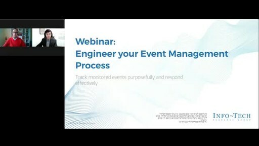 Webinar - Engineer Your Event Management Process