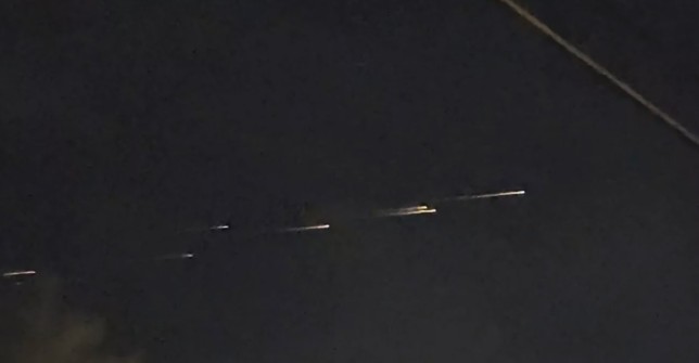 'Meteor shower' spotted in California was actually flaming trash chucked out of the ISS in 2020