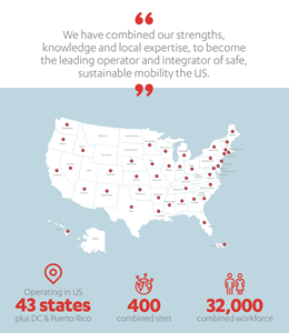 Transdev Locations Across 43 States