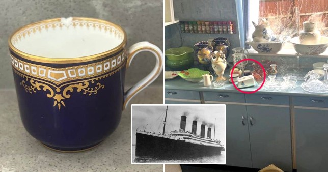 Titanic cup found in Burton kitchen could sell for ?2,000