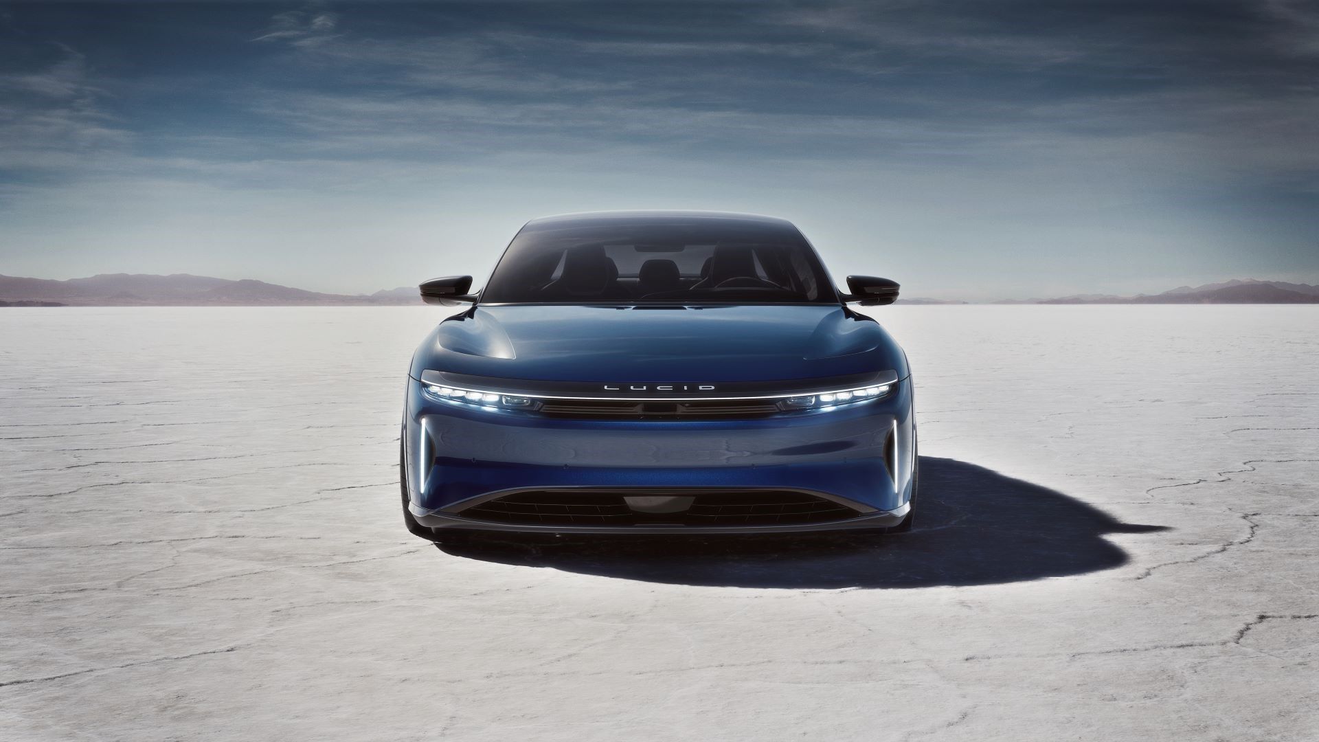 Front view Lucid Air Sapphire