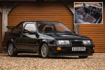 Rare Ford Sierra Cosworth RS500  up for auction for eye-watering amount