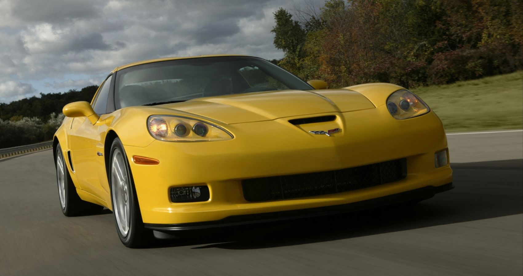 2006 Chevrolet Corvette C6 Z06 Front Quarter View