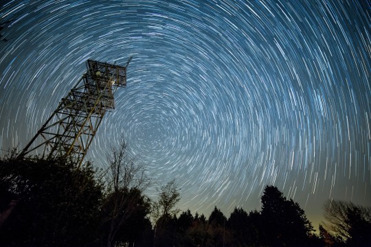 Long exposures capture dazzling images of the shower