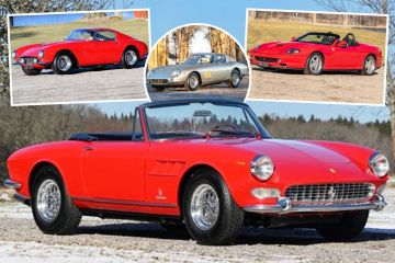 Twelve classic Ferraris from private collection set to be sold for MILLIONS 