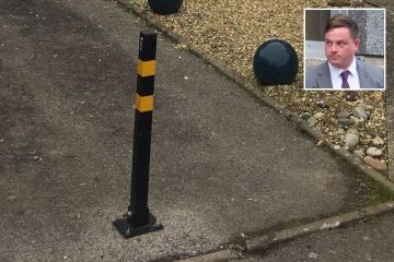 I saw my neighbour having sex on my driveway bollard after we rowed over park