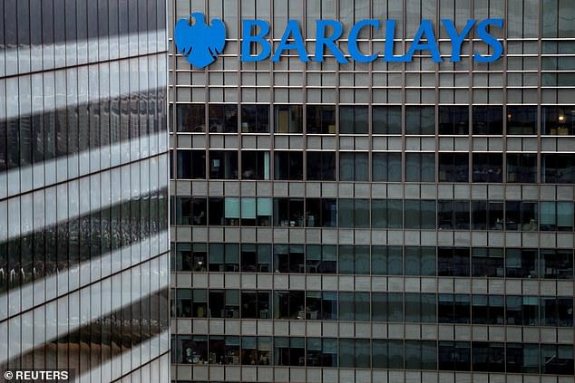 Riding the storm: Barclays was boosted by rising interest rates as its first-quarter profits climbed 16% to £2.6bn, the highest level in 12 years