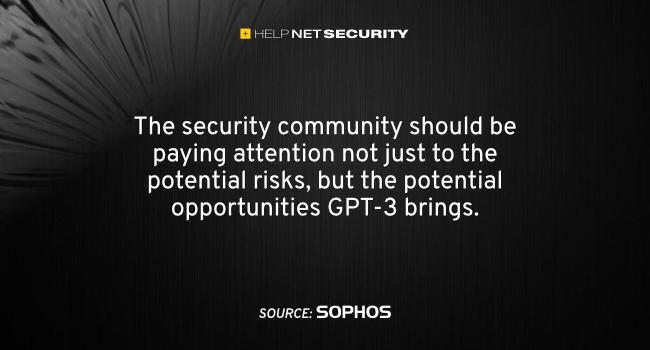 ChatGPT cybersecurity potential