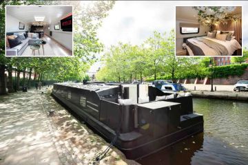 We turned a canal boat into a luxury AirBnB and now it brings in £3,000 a WEEK