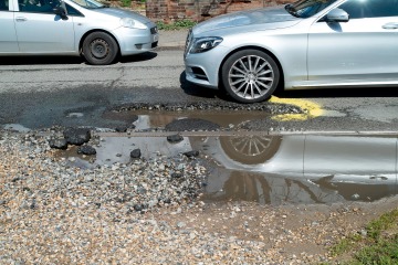 Worst areas for potholes revealed - is yours on the list?