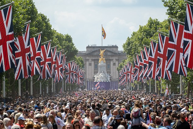 Boost: The Platinum Jubilee was responsible for pushing food sales up by 3.1% in May 2022 according to the ONS