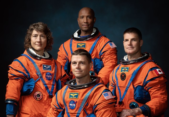 Nasa moon crew