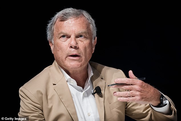 Operation: Sir Martin Sorrell told staff at his company S4 Capital that he has made an ‘excellent recovery’ after having keyhole surgery to remove a tumour