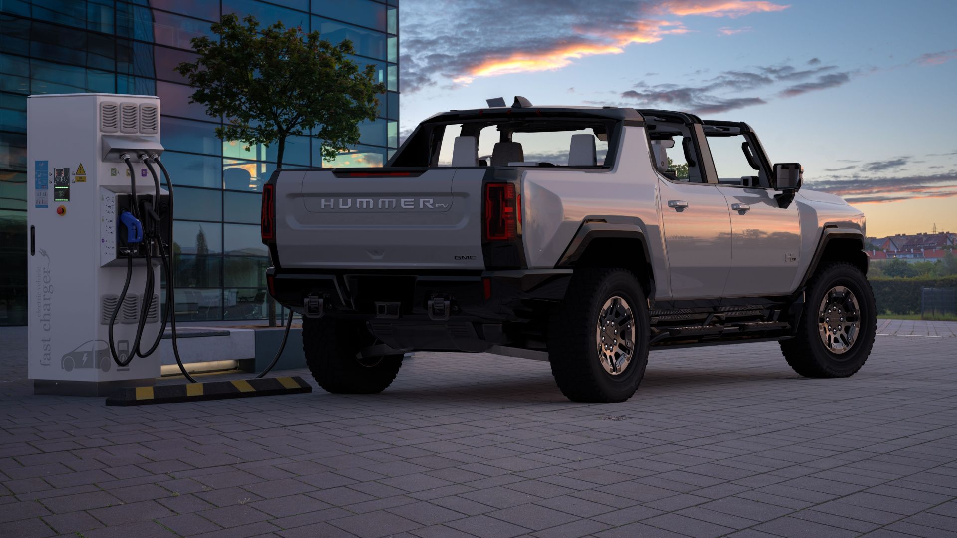 2023 Hummer EV Pickup Truck Charging