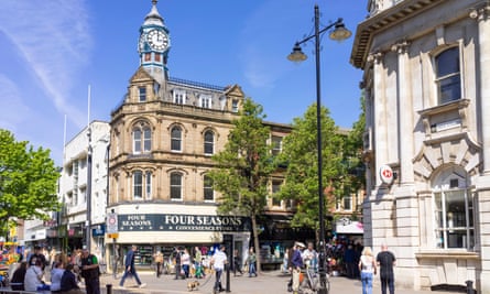 Doncaster city centre.