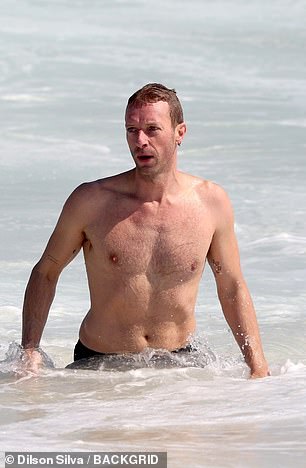 Chris pictured on Ipanema beach last month