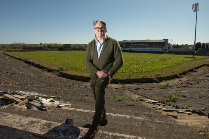 Paul McErlean, former captain of County Antrim’s Gaelic football team 