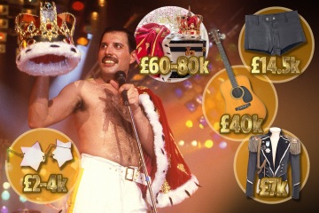 Freddie Mercury's hotpants fetch huge sum at auction