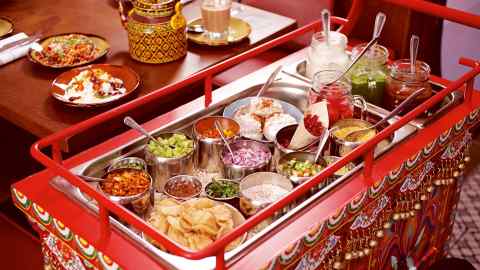 Cinnamon Bazaar’s chaat trolley