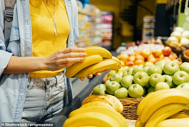 A ripe banana with spots on may have more alcohol in it at about 0.4 per cent ABV