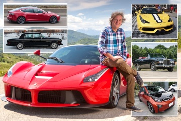 Inside BBC presenter James May's jaw-dropping car collection