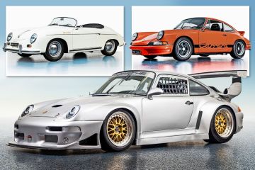 Stunning Porsche collection at auction and set to fetch eye-watering price