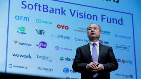 SoftBank chief Masayoshi Son