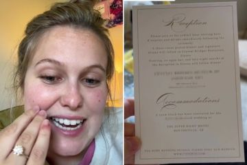 I made a mortifying mistake with my wedding invites