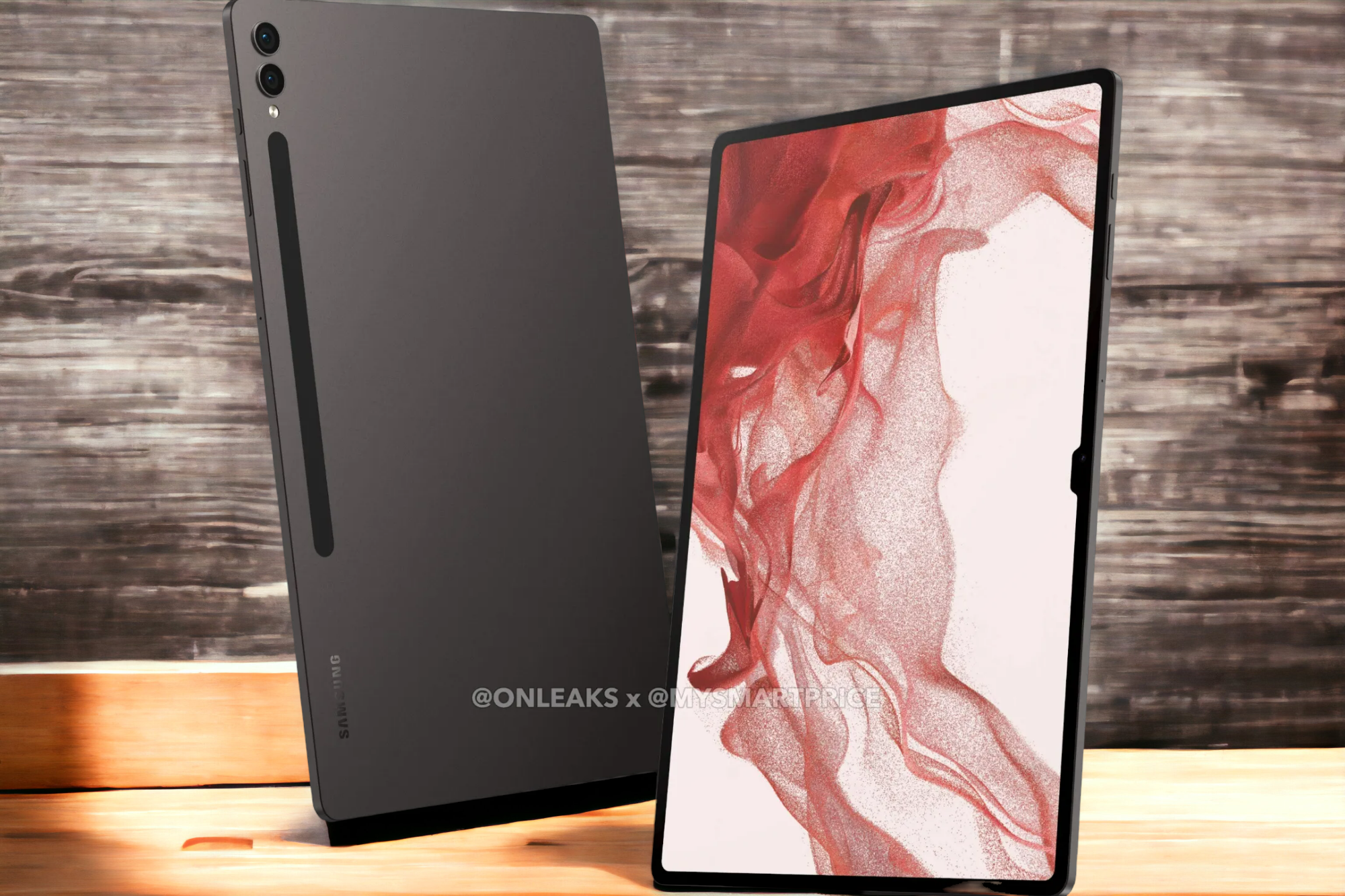 Samsung Galaxy Tab S9 Ultra renders