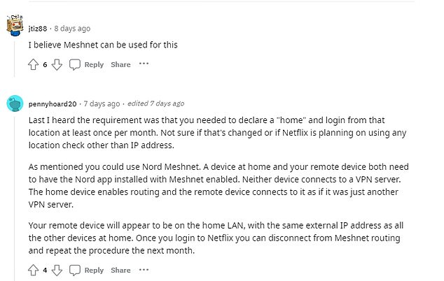 The hack first surfaced on Reddit's Unethical Life Pro Tips channel and was seized on by disgruntled Netflix users