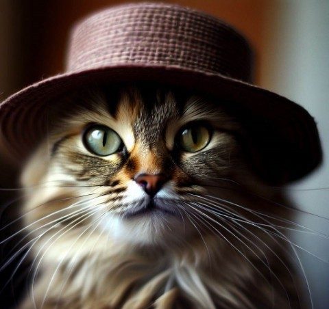 Bing Image Creator's 'cat in a hat'