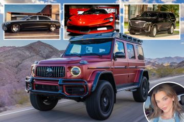 Inside Kendal Jenner’s £1.4million car collection with £400k Ferrari supercar