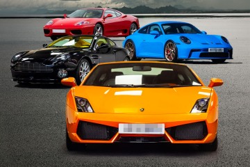 4 incredible supercars in ‘as-new’ condition up for sale at auction 