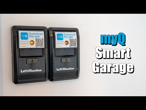 One smart device that many homes have today that you may not think to look for is a myQ smart garage door opener.