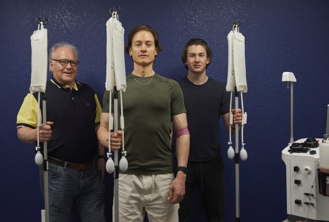 Millionaire CEO infuses blood from his son to stay young forever