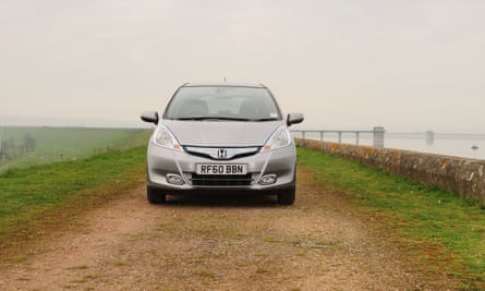 Honda Jazz I-VTec hybrid car