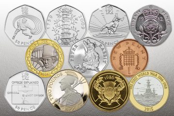 50 rarest coins since decimalisation 50 years ago - and one sold for £700