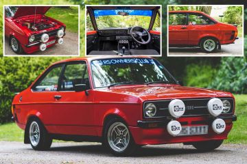 Classic Ford Escort RS Mexico up at auction - here's how you could own it