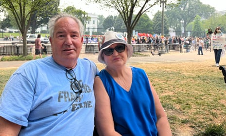 Protesters at the White House