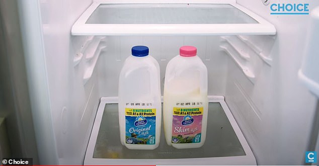 Storing milk at the bottom of a fridge near the back can extend its shelf life by two days