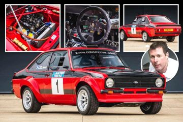 Classic Ford Escort McRae rally car up at auction and set to go for HUGE price