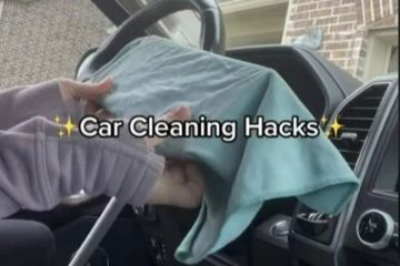 I'm a cleaning whizz…my £1 hack removes all the crumbs from your dashboard